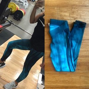 Better Bodies Teal Contoured Leggings XS